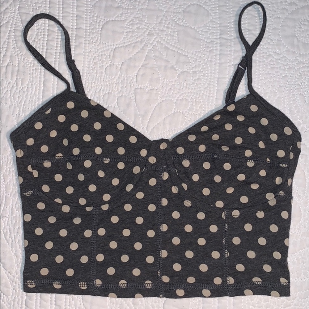 NWOT Garage Bustier Bandeau Top